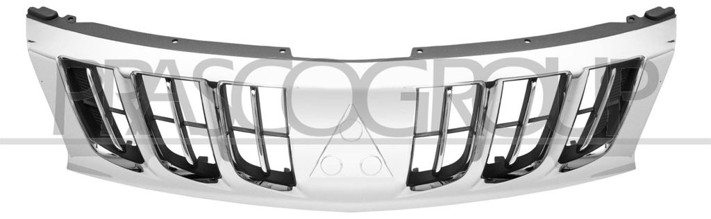 PRASCO MB8242011 Kühlergrill Frontgrill für MITSUBISHI L 200 / Triton Pickup (KJ, KK, KL) Glänzend