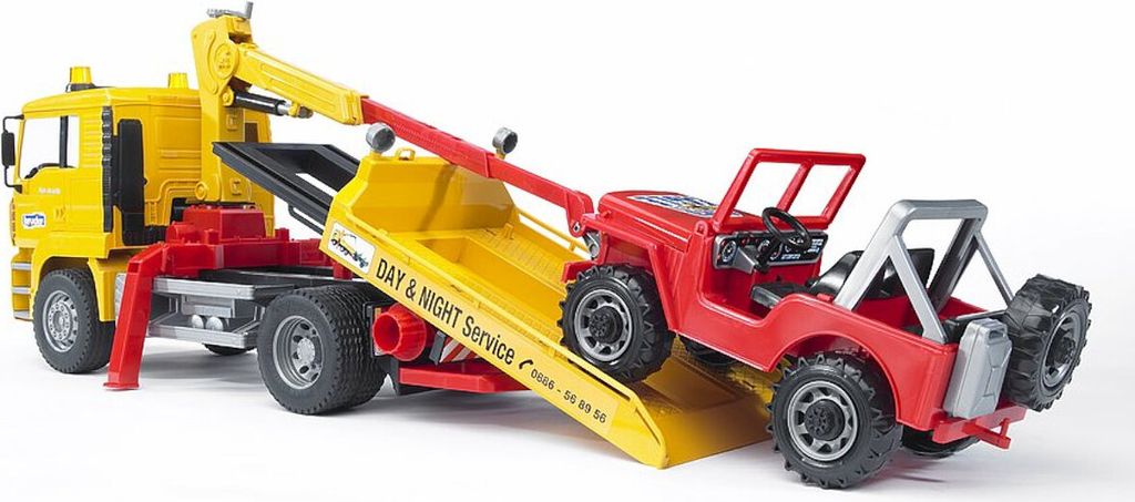 MAN TGA assistance routière avec Jeep Image du produit 