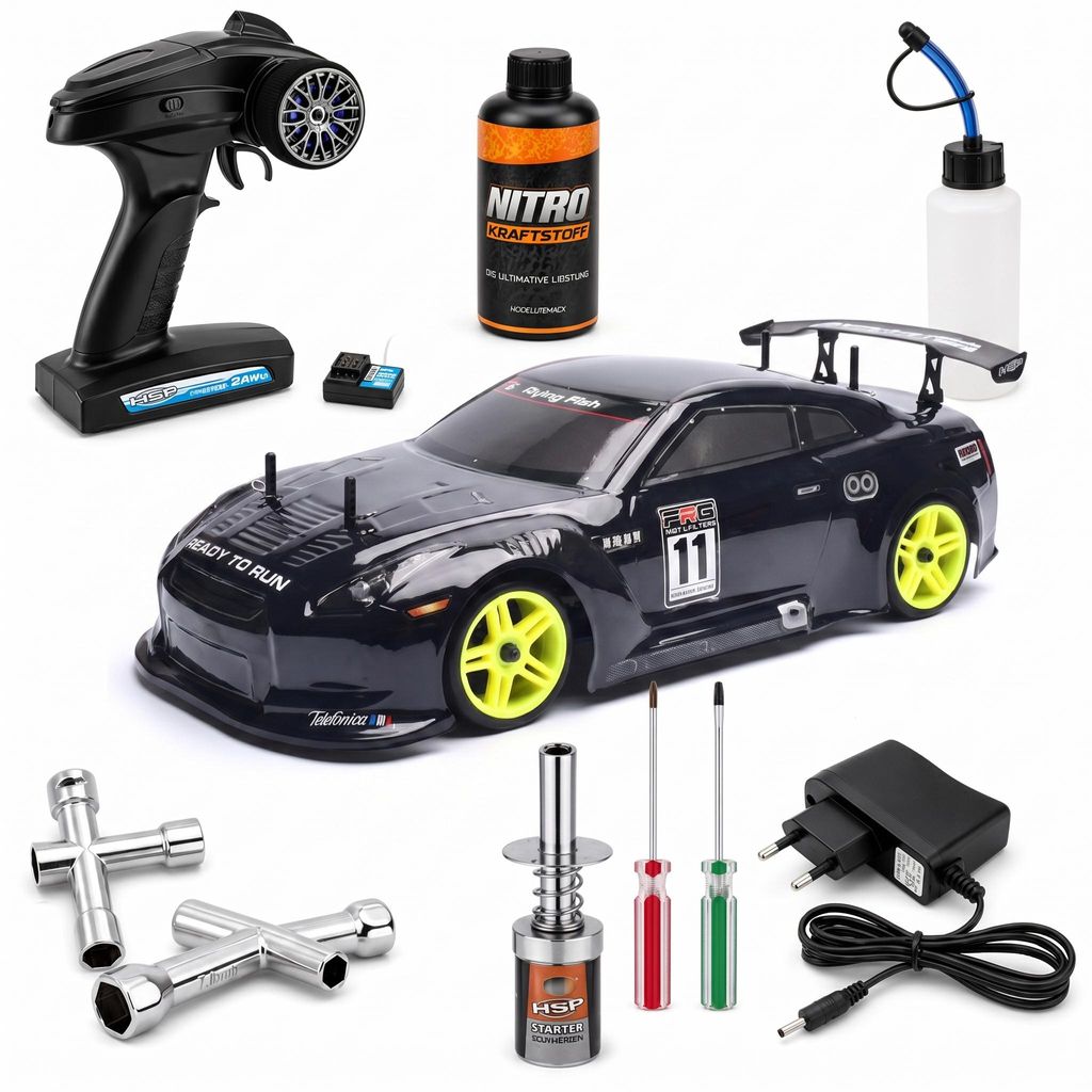 HSP On-Road GTR Nitro: Auto radiocomandata ad alta Immagine del prodotto 