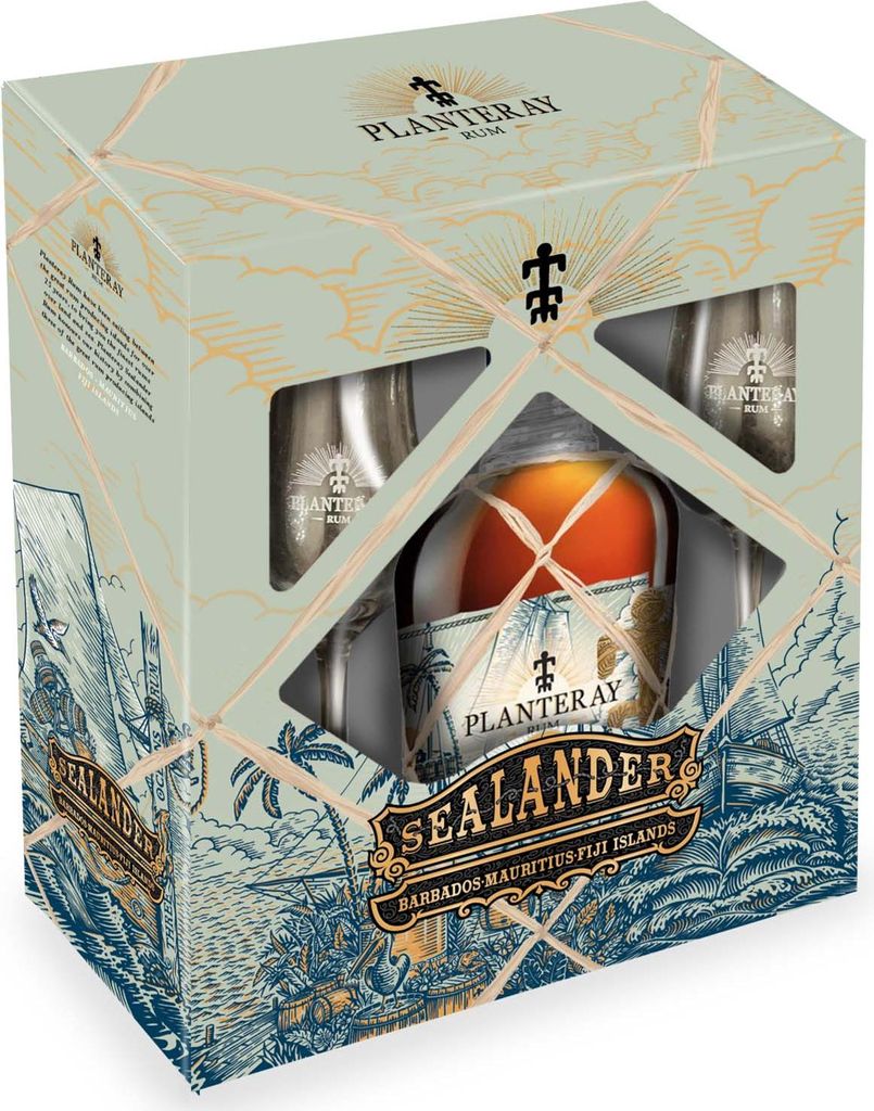 Planteray Sealander - Barbados, Mauritius, Fiji Islands - Rum