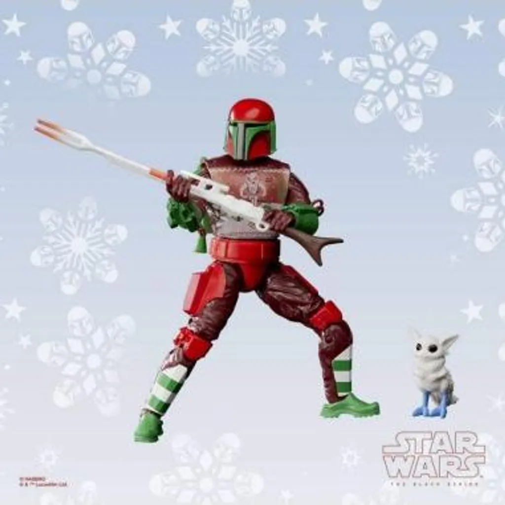 Figurine articulée Star Wars Mandalorian de 15 cm pour Noël