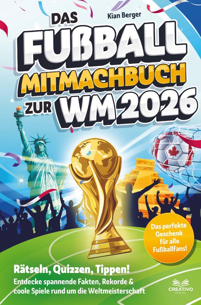 Das Fußball Mitmachbuch zur WM 2026 Produktbild 