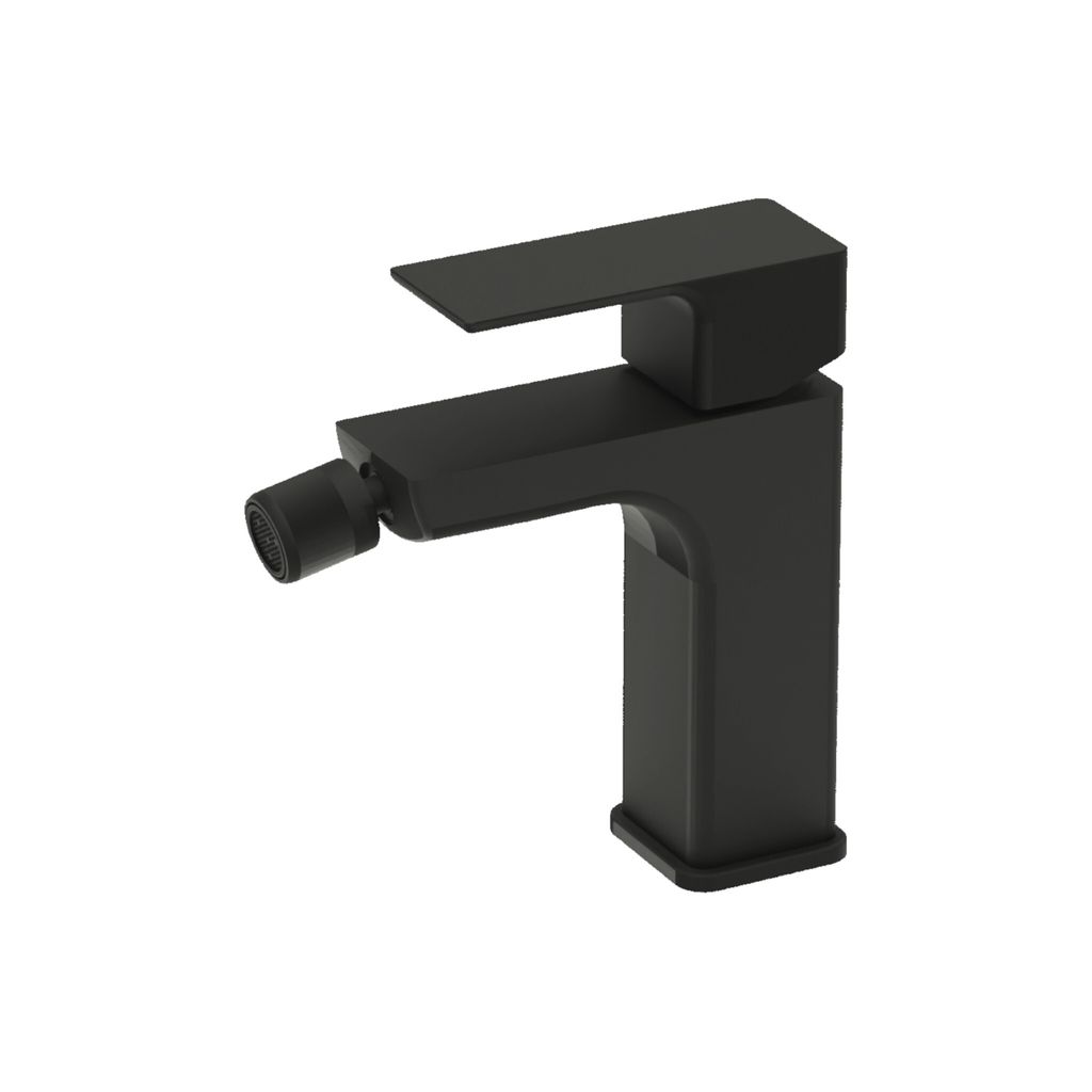 Lavita Aquila Bidet-Armatur in matt Schwarz | Messing Bidet Handbrause Hochwertige Badezimmerausstattung für Komfort und Hygiene | Warmes und Kalt...