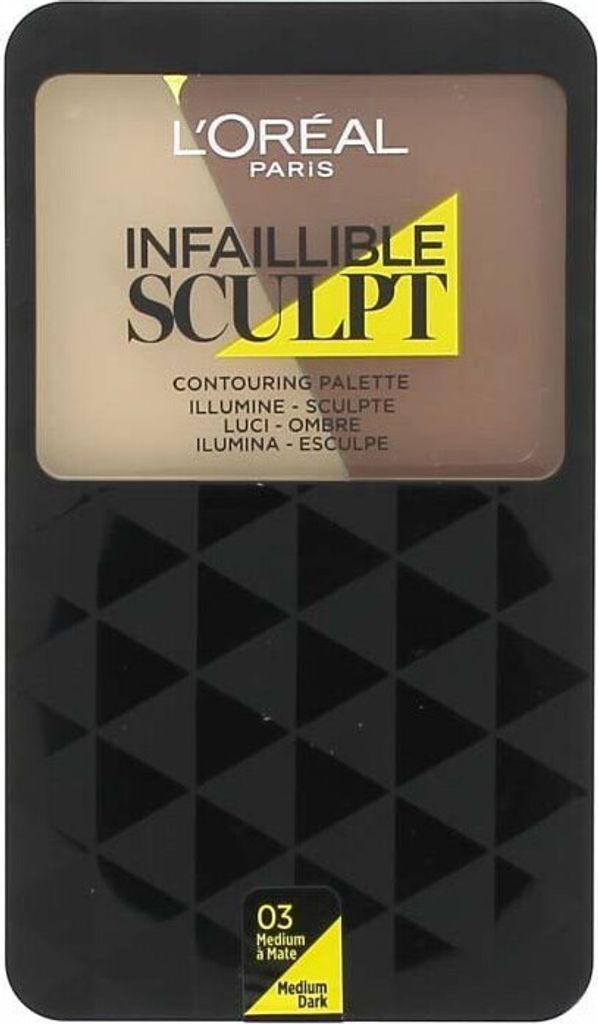 L'Oréal Paris - Infaillible Sculpt Contouring Palette - 03 Médium à Mate