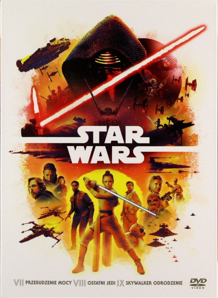 Star Wars: Trilogie 7-9, 3 DVDs