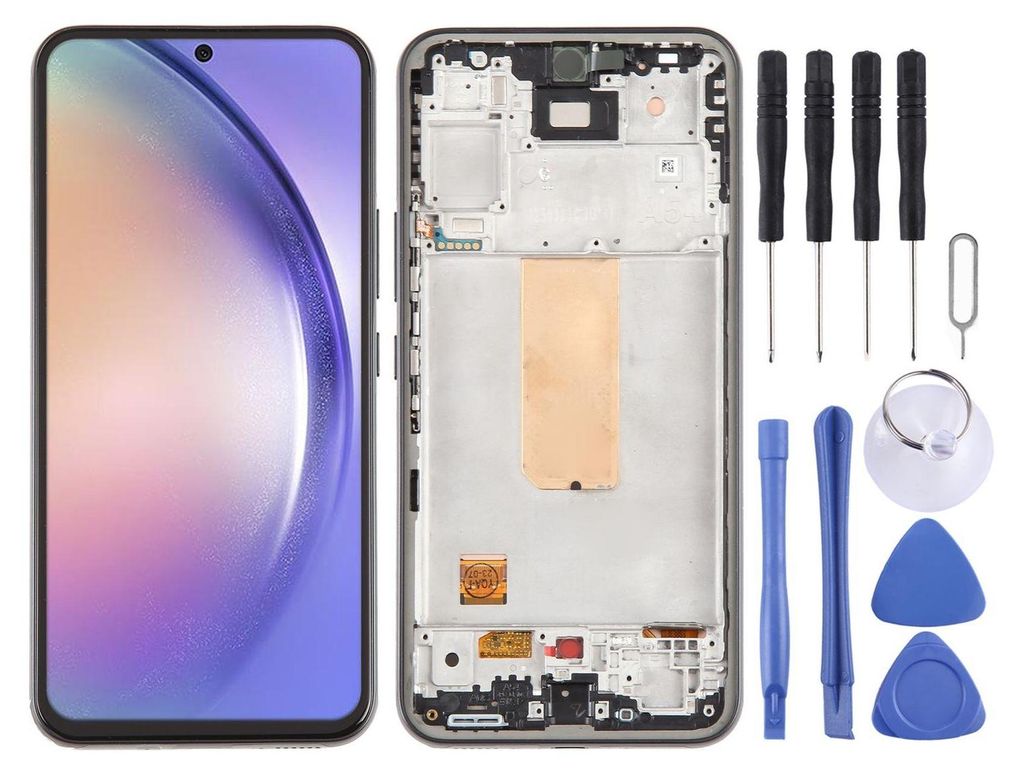 Pour Samsung Galaxy A54 écran Full OLED avec cadre pièce de Image du produit 