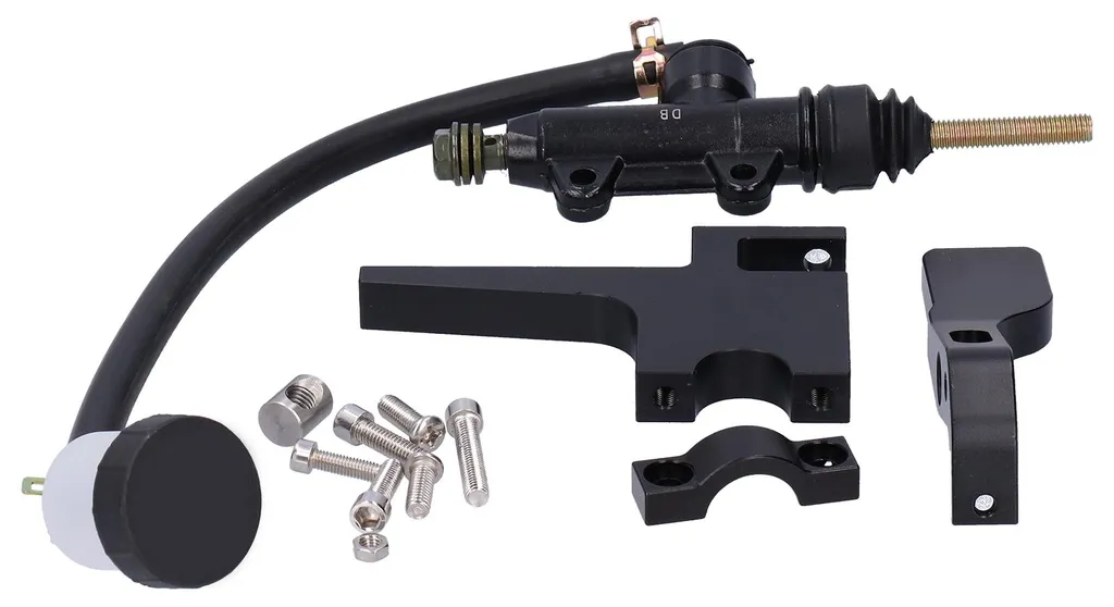 Contrôle Frein Arrière Manuel Moto : Kit Pompe Maître et Levier 7/8"