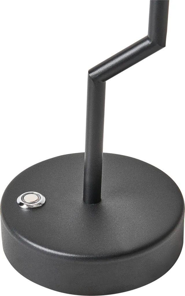 Luminaire de table noir style industriel en métal chic pour salon - 8