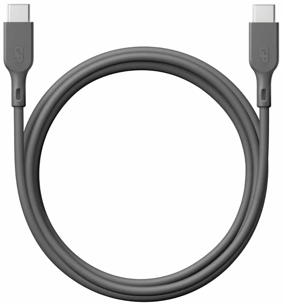 Câble USB-C GP 1m Charge Rapide et Synchronisation Haute Vitesse Noir