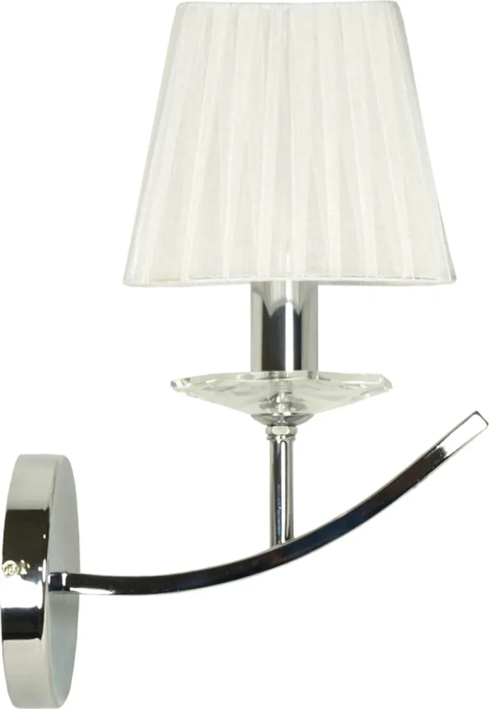Applique murale Candellux VALENCIA 21-84418 en chrome brillant chic