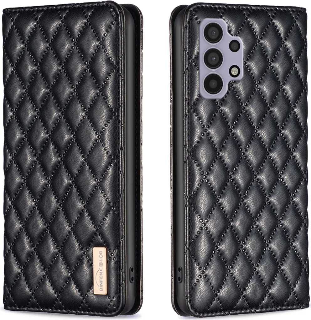 Custodia Galaxy A32 5G Viaggio: Porta Carte e Stand Video Pelle