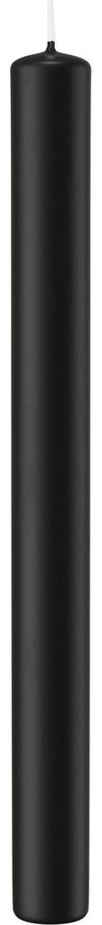 Stabkerzen Schwarz 250 x Ø 22 mm, 10 Stück