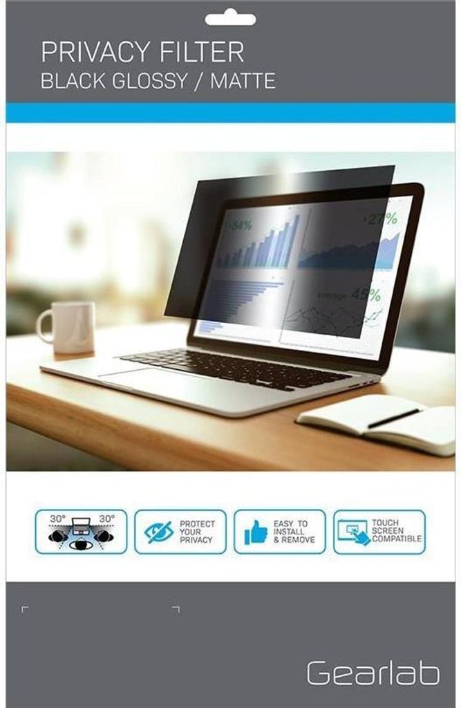 eSTUFF Privacy Filter 14.5" 16 10 312 mm x 196 16 10 (GLBB14312196)