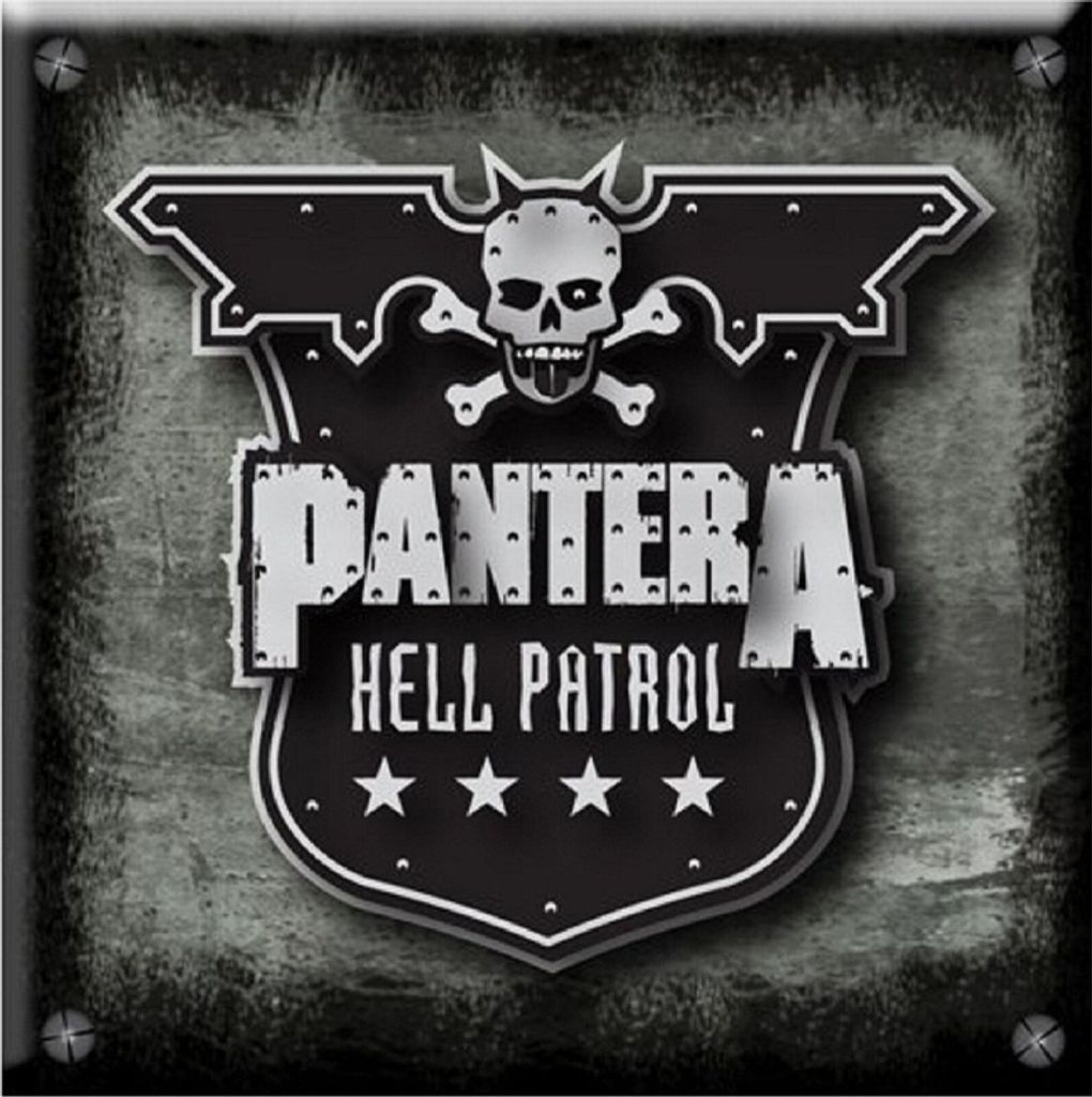 Pantera - Kühlschrank-Magnet "Hell Patrol" RO7678 (Einheitsgröße) (Schwarz/Weiß)