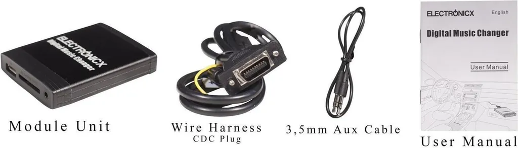 Adaptateur USB SD AUX pour Mazda 2009-2014 - Interface Musique MP3