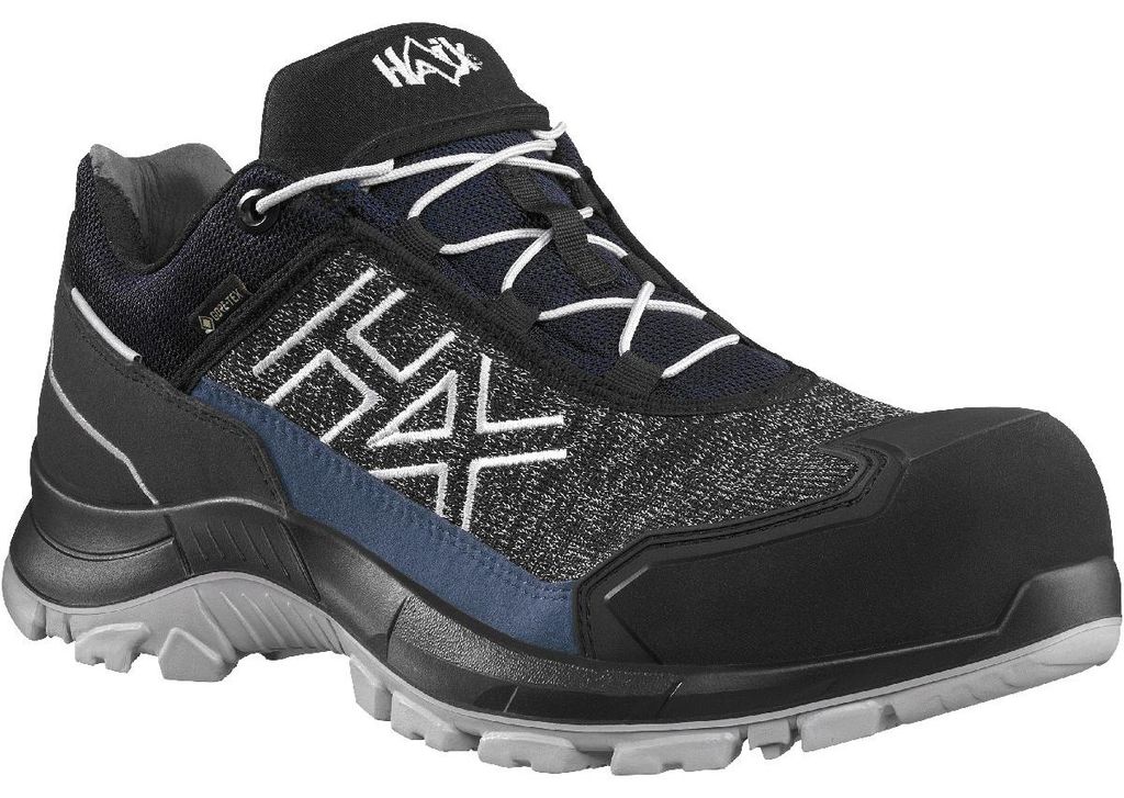 HAIX Sicherheitshalbschuh BLACK EAGLE Safety 400 S7S C GTX 610046 Gr. 39 schwarz/blau/grau