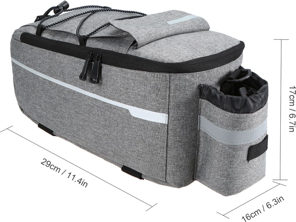 Isolierte Kofferraum Kühltasche Radfahren Fahrrad Produktbild 7