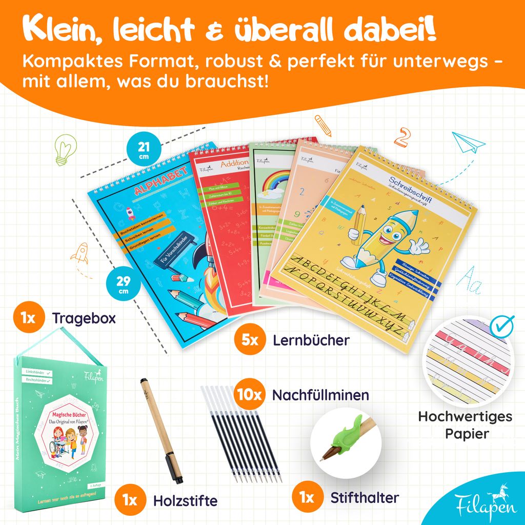 Filapen Magische Übungshefte – wiederverwendbar Produktbild 5