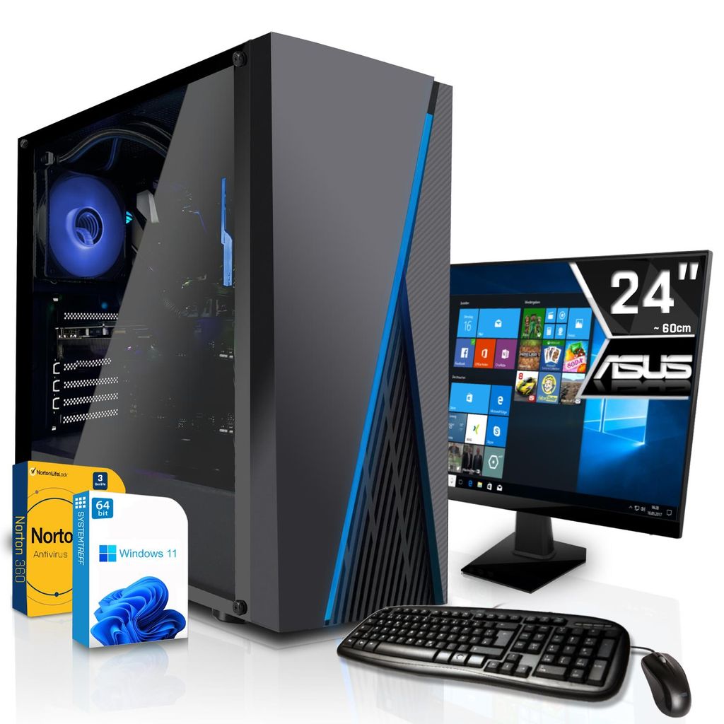Basic Gamer Komplett PC AMD Ryzen 5 PRO Kaufland.de