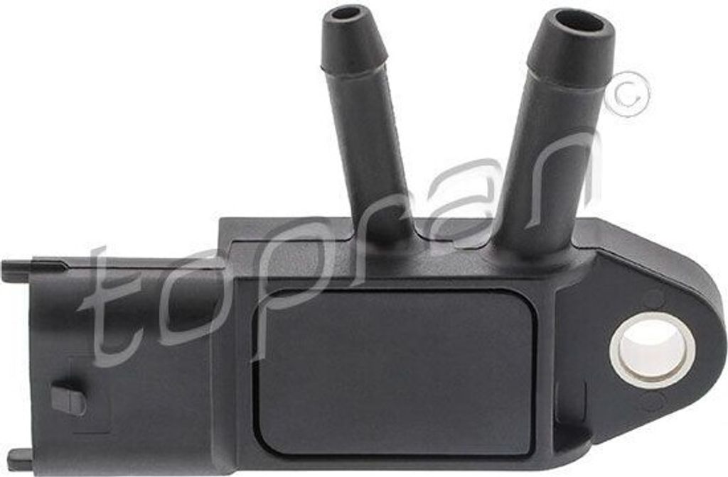 TOPRAN 701 653 Abgasdruck Differenzdrucksensor passend für MERCEDES-BENZ B-Klasse (W246, W242) A-Klasse (W176) VITO Kasten (W447) VITO Tourer (W447)