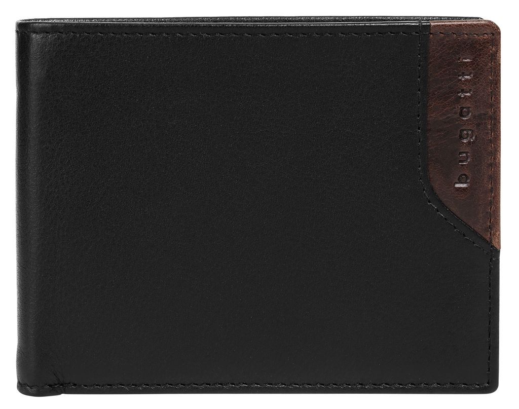 bugatti Geldbörse Corso Deluxe Herren schwarz Produktbild 
