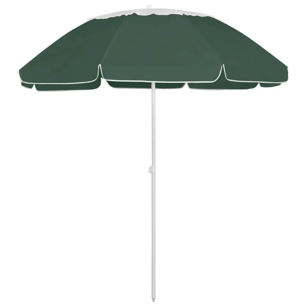 Ombrellone da Giardino 3m Verde | Struttura Rinforzata e Telo 180g