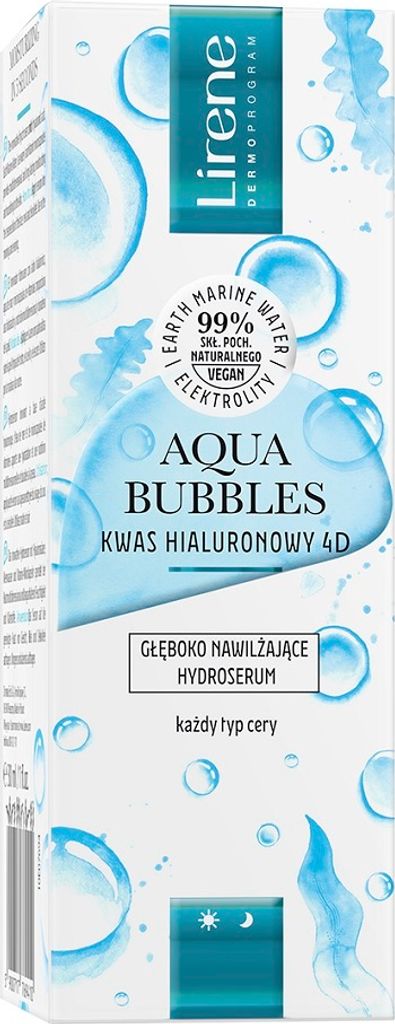 Lirene Aqua Bubbles Hyaluronic Acid 4D Deep Moisturizing Hydroserum 30ml