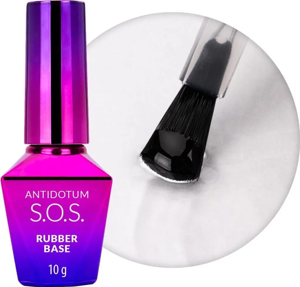 Base Caoutchouc Flexible MollyLac 10g - Vernis Semi-Permanent et Gel