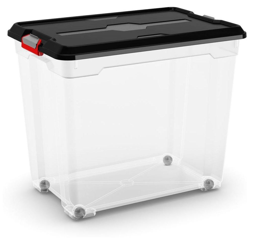Moover Box 008465BKWHTR Box 80 L, černý s kolečky Obrázek produktu 