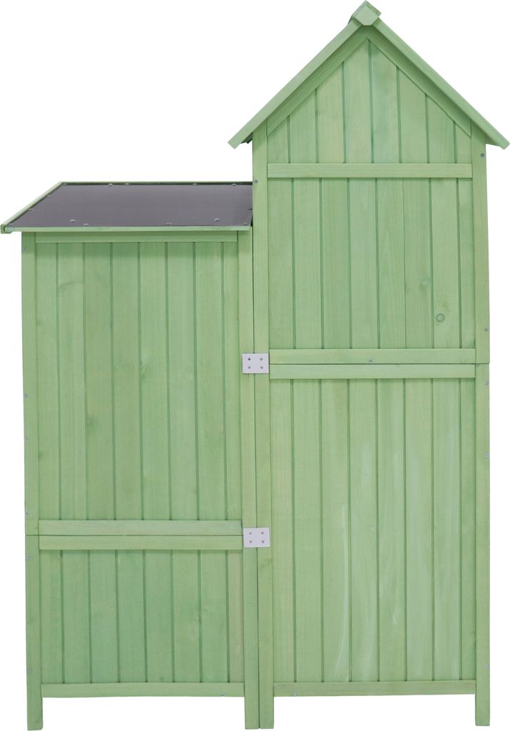 Flieks Geräteschrank Holz Gartenschrank Wetterfest, Produktbild 10