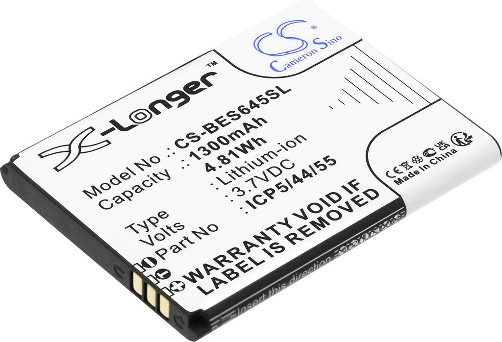 TECHTEK Batteria compatibile con [Bea-fon] SL645, SL645 Immagine del prodotto 