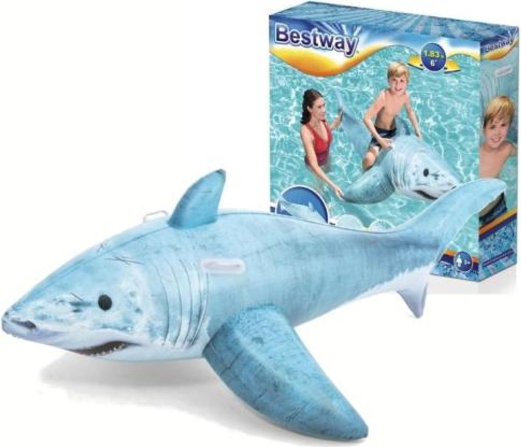 Cavalier de requin réaliste Image du produit 