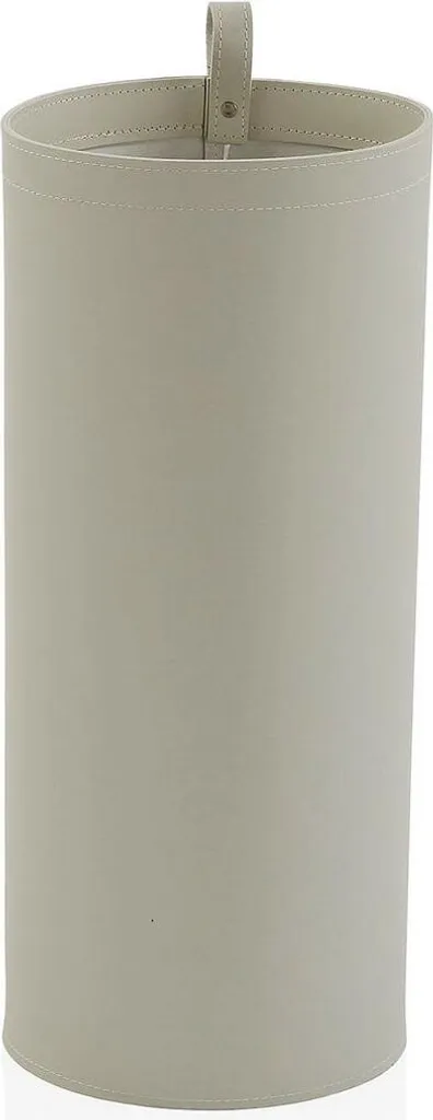 Porte-parapluies Versa Crème Chic 20 x 48 x 20 cm - Acier Design Moderne