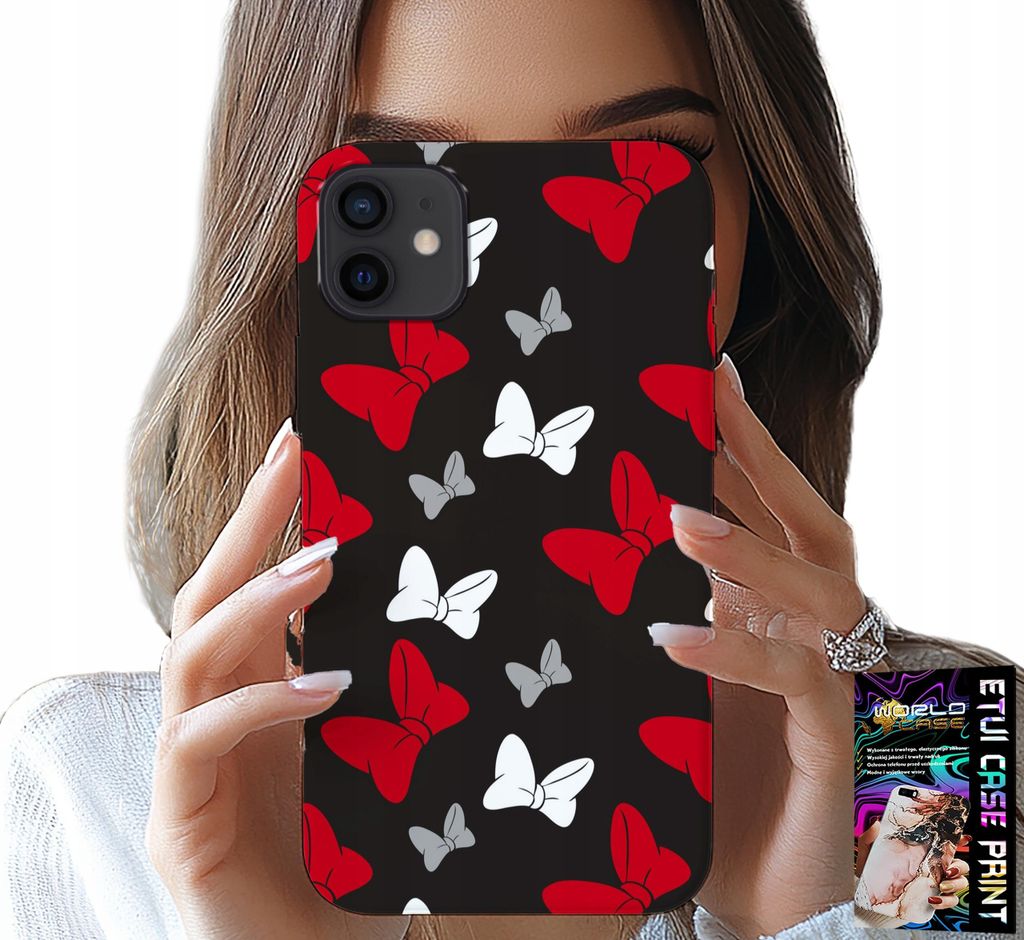 Hülle Für Iphone 11 - Rote Und Weisse Mausbögen, Designs