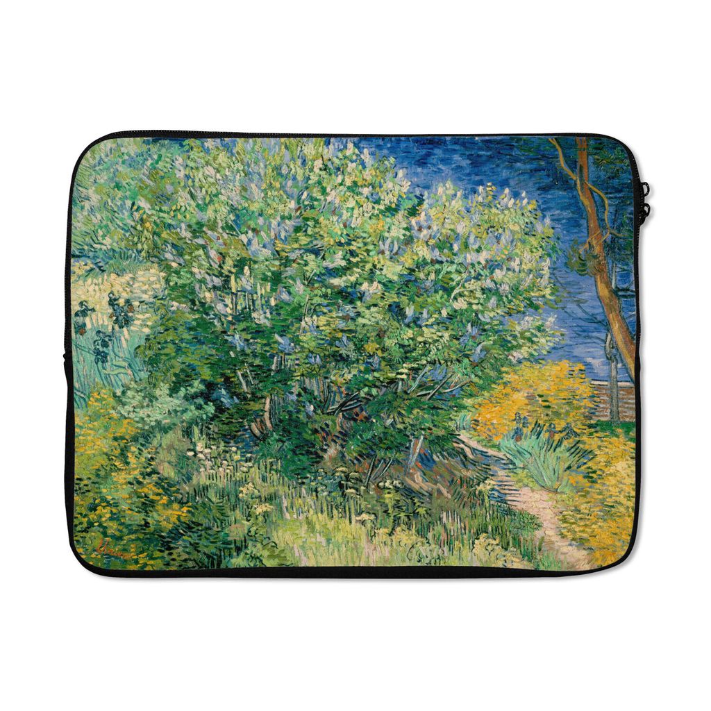 MuchoWow Laptop Hülle 15 Zoll Die Büsche bei Arles - Vincent van Gogh Laptoptasche - Laptoptasche - Sleeve - Rundum-Schutz