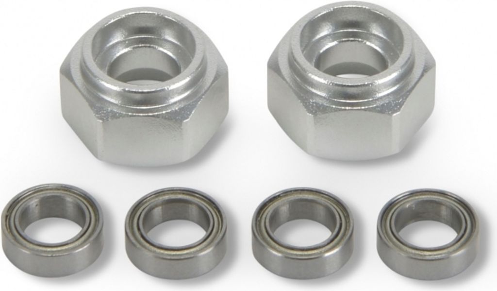 Carson 500530819 - Dt03 Alu Felgenmitnehmer Vorn, 2 Stück