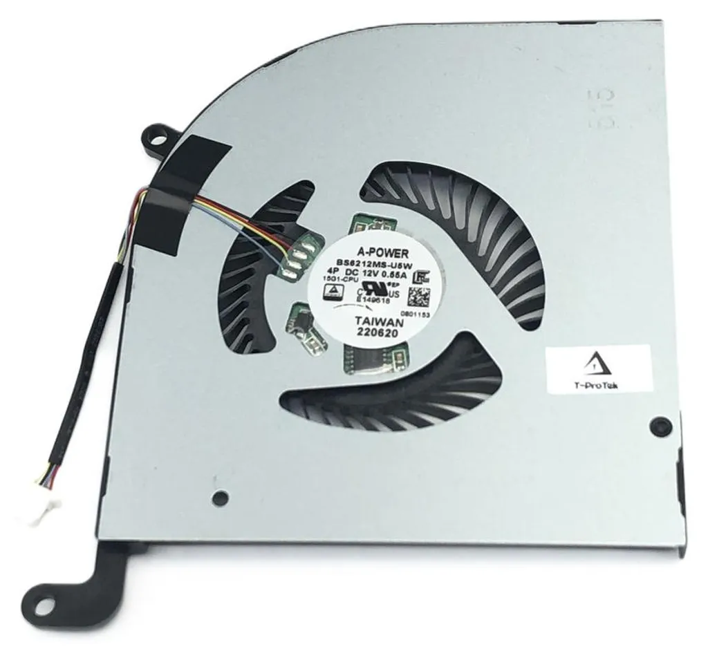 Ventola di Raffreddamento CPU per MSI CreatorPro Z16P B12UMST MS-15G1
