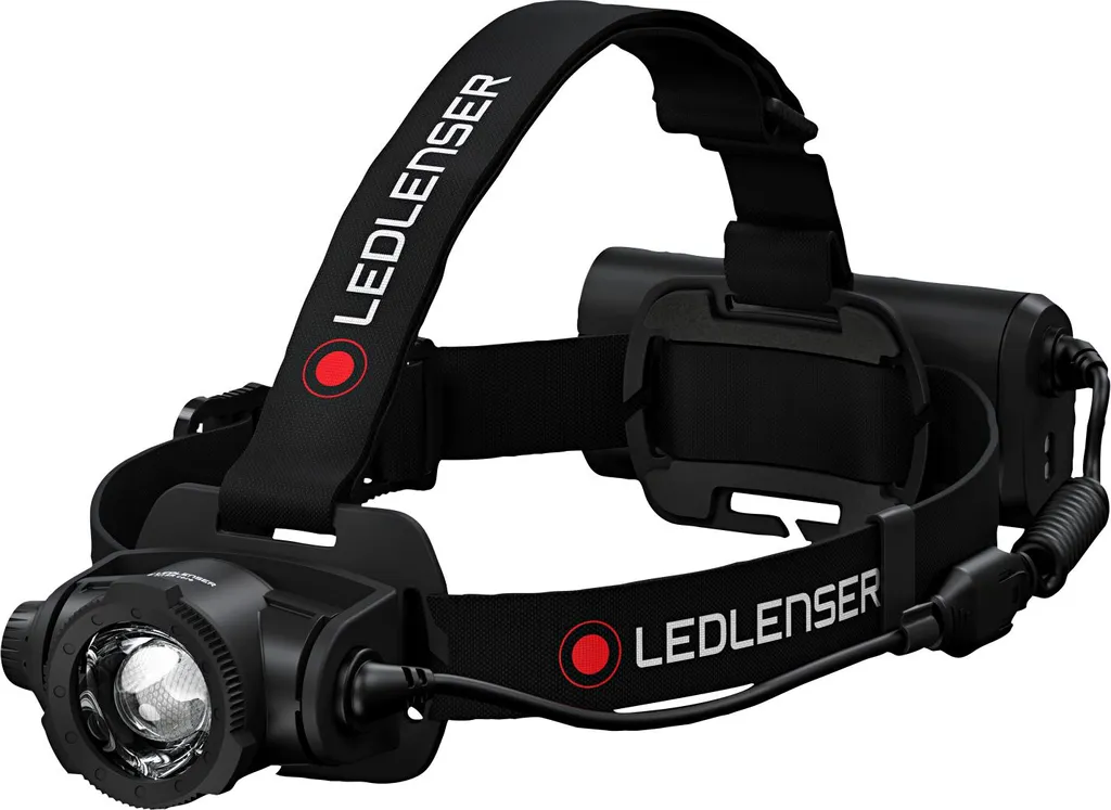 Lampe frontale puissante pour chantier et sport Ledlenser H15R Core