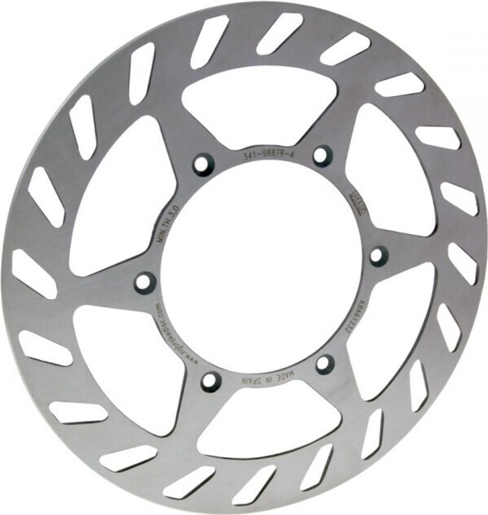 Bremsscheibe NG 341 - 260 / 108 / 3,5mm 6 Loch für Rieju RR 50 ccm