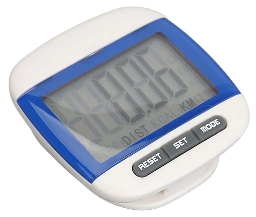 LCD Schrittzähler – Kalorien- & Distanzmesser, Clip-On, Produktbild 