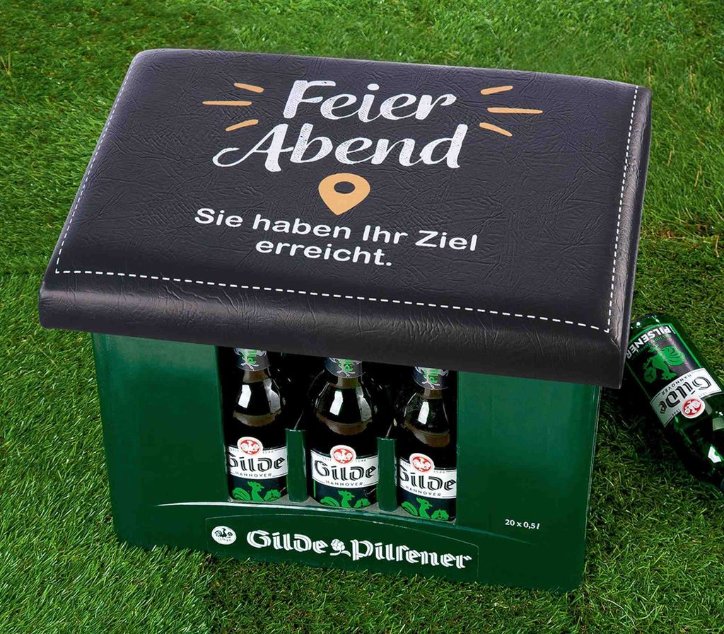 Gilde Kunstst Sitzpolster "Feierabend" VE 6 42970 Produktbild 