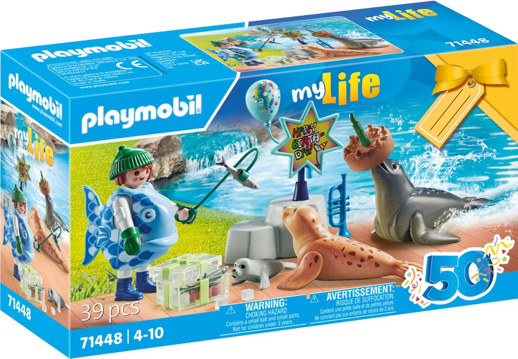 PLAYMOBIL Family Fun 71448 Tierfütterung