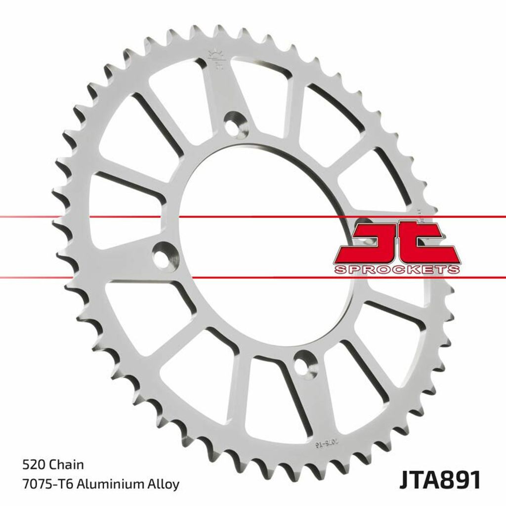 JT SPROCKETS Aluminium Ultraleichtes Kettenrad 891-520