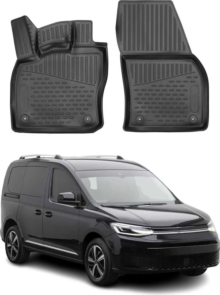 OMAC Fußmatte Gummi TPE für VW Caddy V Kombi (SBB, SBJ) Produktbild 
