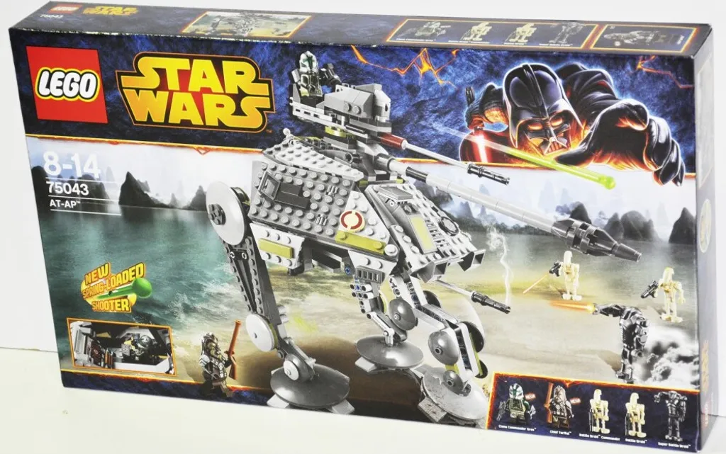 Jouet de Construction Star Wars AT-AP : Véhicule Blindé pour Collectionneur