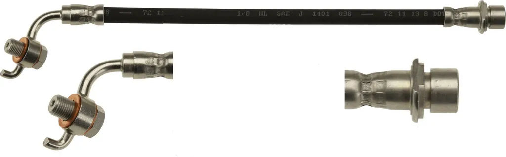 Flexible de frein hydraulique renforcé compatible Toyota RAV4 A3 A4