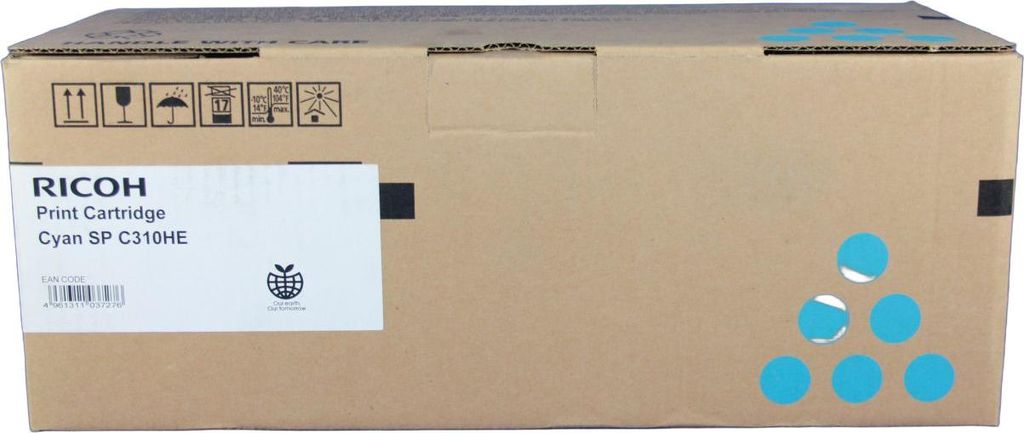 Ricoh Toner 407637 SPC310HE cyan OEM