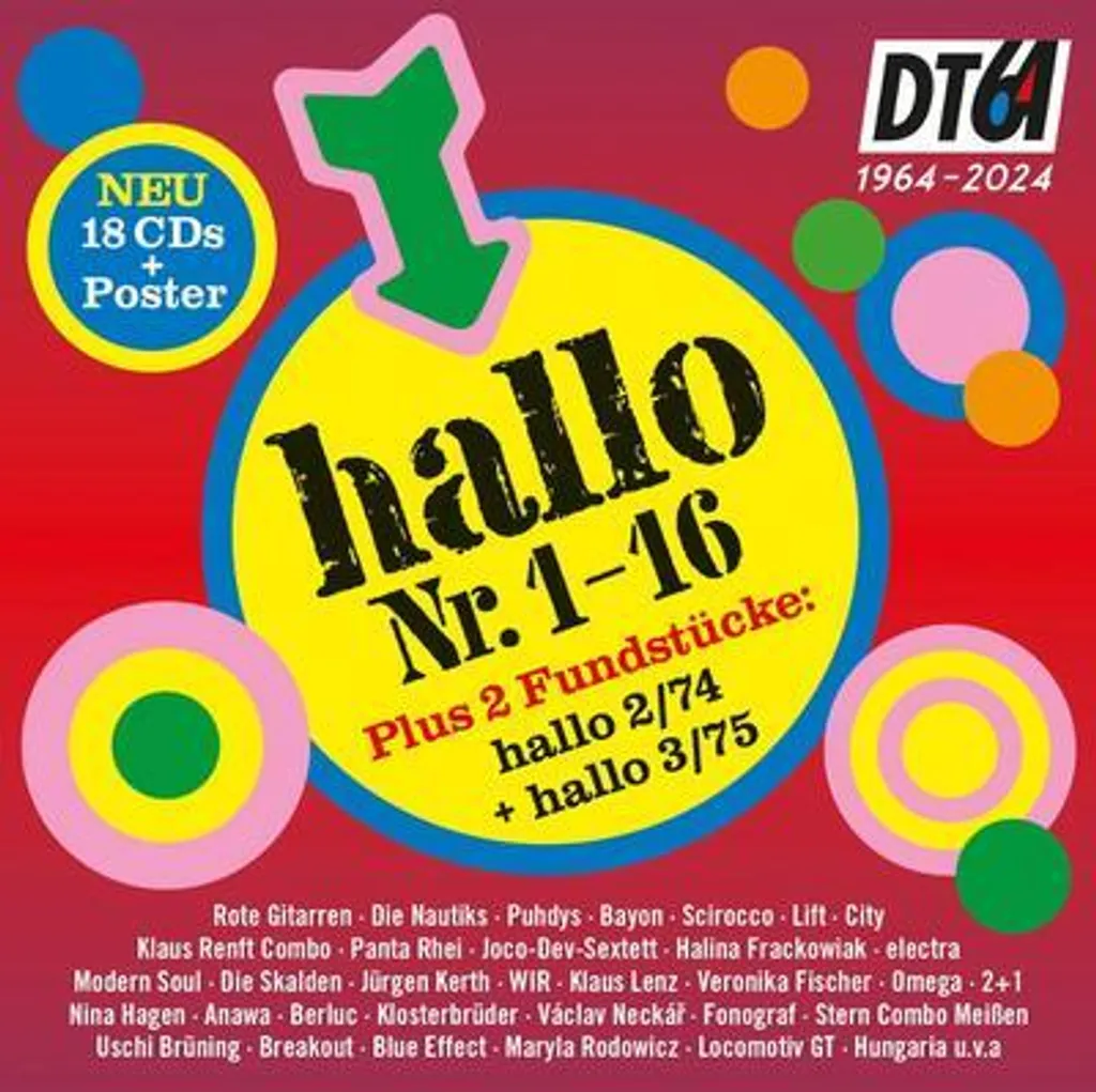 Hallo, 18 CD Box avec Son Haute Définition et Édition Limitée 18 Disques