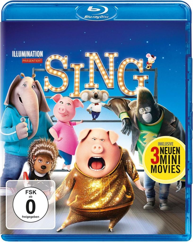 Sing Blu-ray Produktbild 
