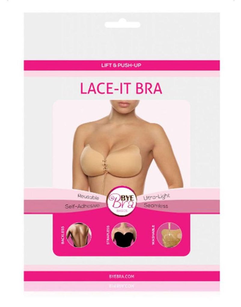Bye-Bra - Lace-It Push-Up Enhancer Beige Cup B Productafbeelding 